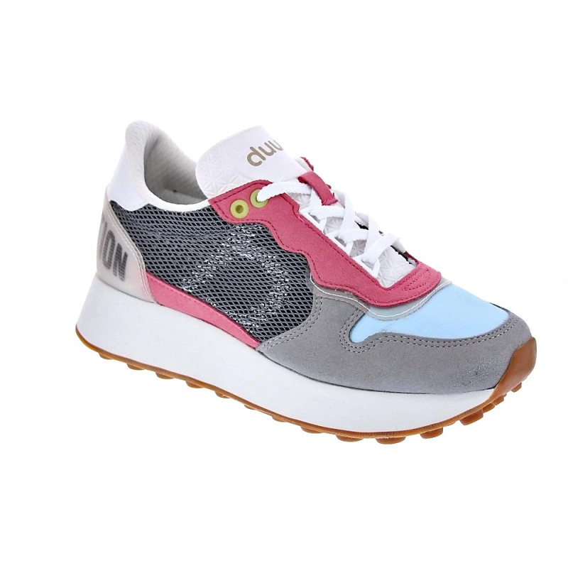Zapatillas Duuo zapatos Mujer modelo Calma Hight 051 Gris 