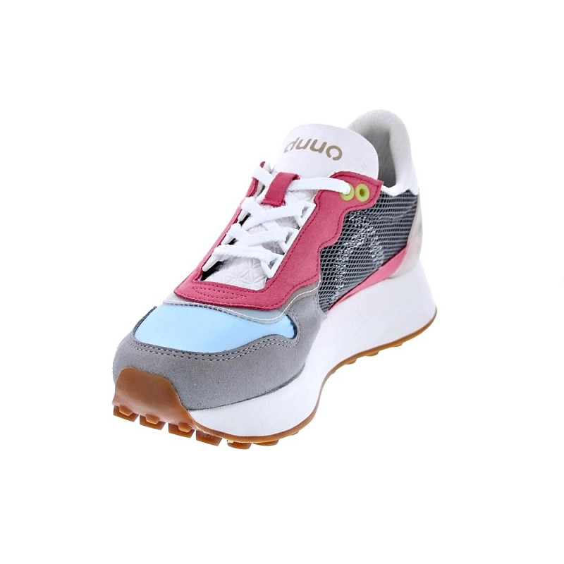 Zapatillas Duuo zapatos Mujer modelo Calma Hight 051 Gris 