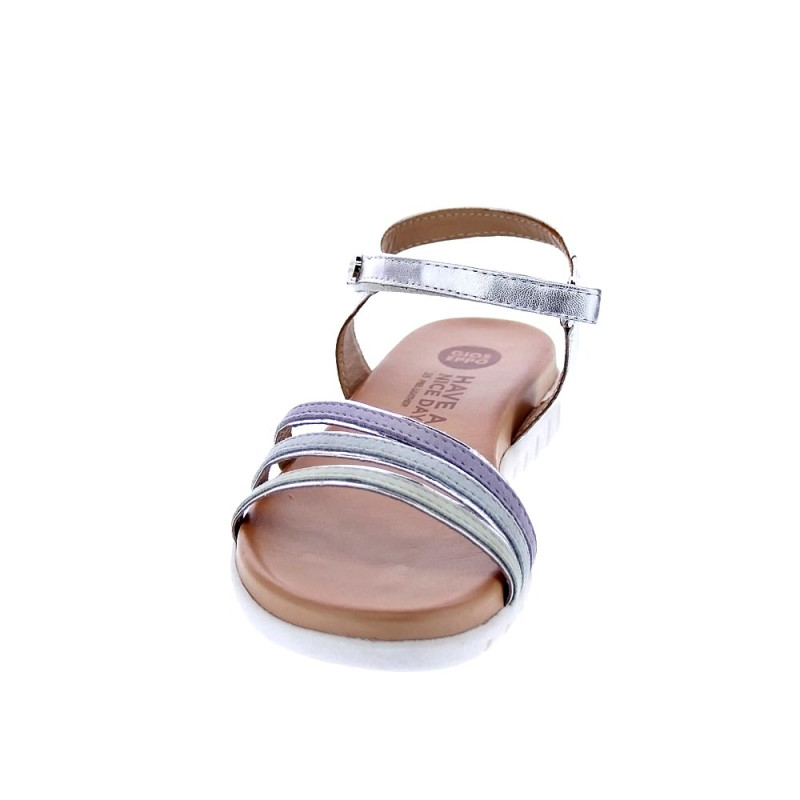 Sandalias Gioseppo zapatos Niña modelo 68237 Plata 