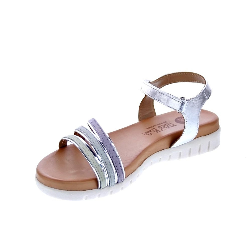 Sandalias Gioseppo zapatos Niña modelo 68237 Plata 