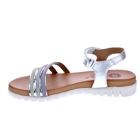 Sandalias Gioseppo zapatos Niña modelo 68237 Plata 