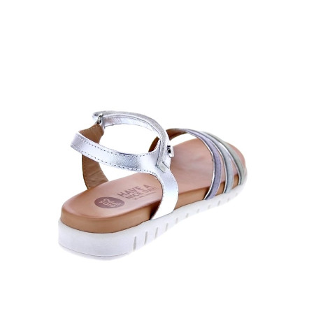 Sandalias Gioseppo zapatos Niña modelo 68237 Plata 