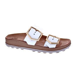 Sandalias Fantasy Sandals zapatos Mujer modelo Taylor Blanco  2