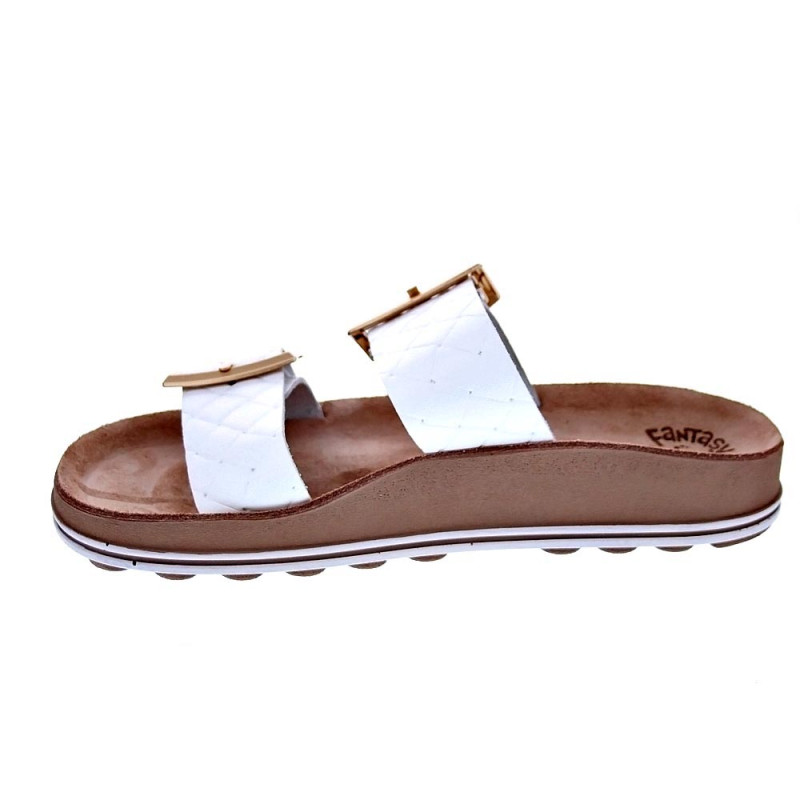 Sandalias Fantasy Sandals zapatos Mujer modelo Taylor Blanco 