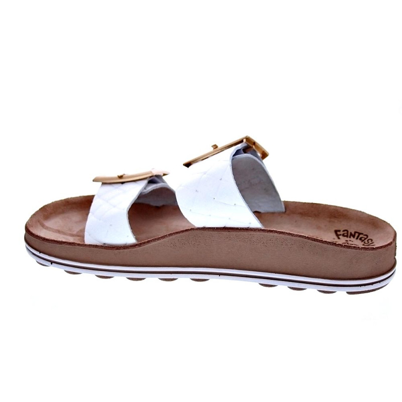 Sandalias Fantasy Sandals zapatos Mujer modelo Taylor Blanco 