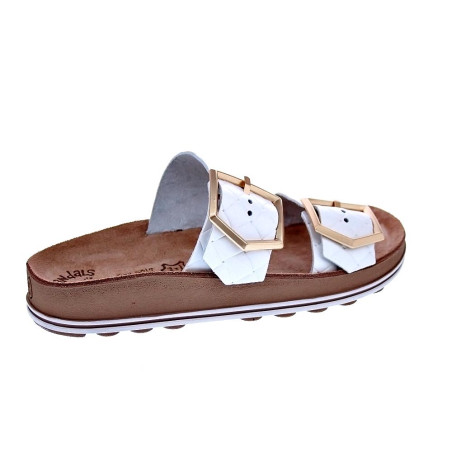 Sandalias Fantasy Sandals zapatos Mujer modelo Taylor Blanco 