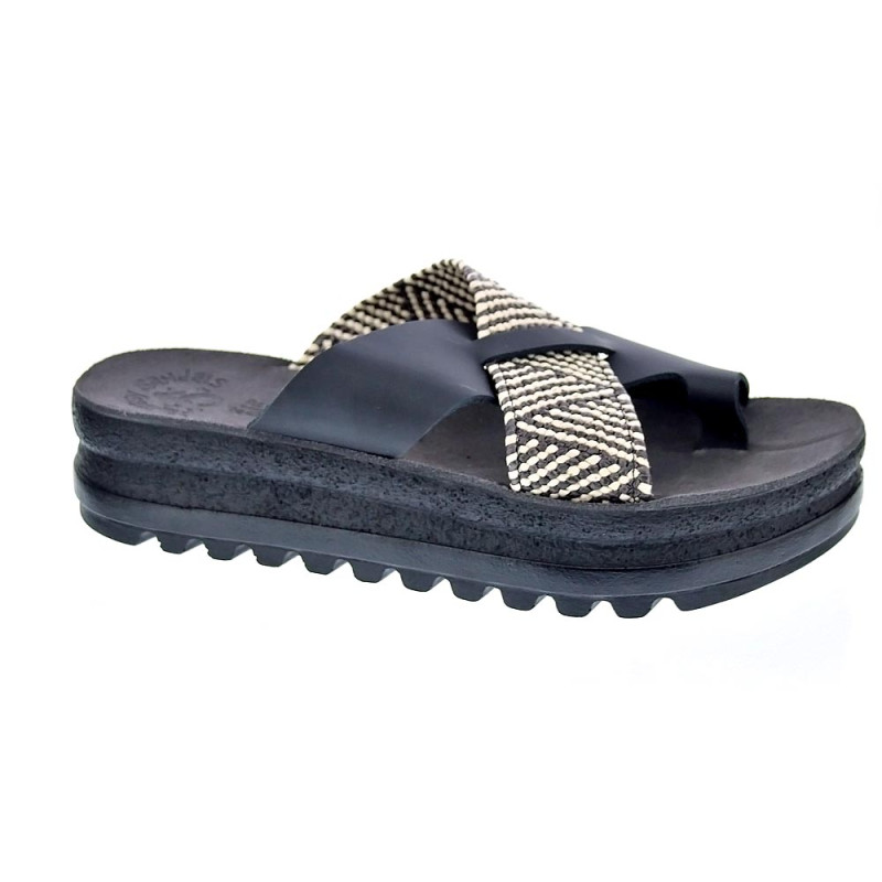 Sandalias Fantasy Sandals zapatos Mujer modelo Sansa Negro 