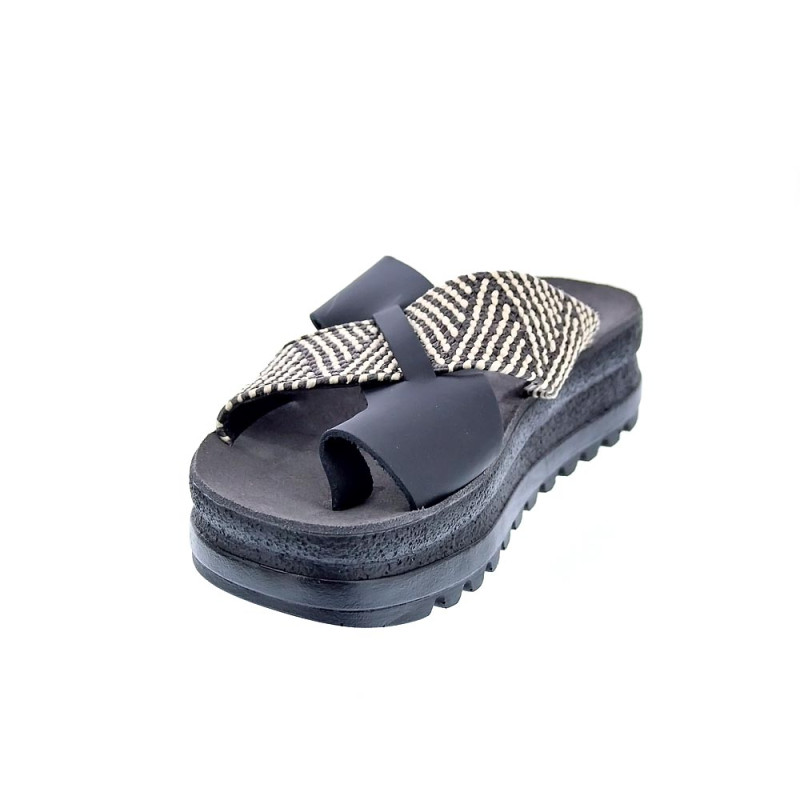 Sandalias Fantasy Sandals zapatos Mujer modelo Sansa Negro 