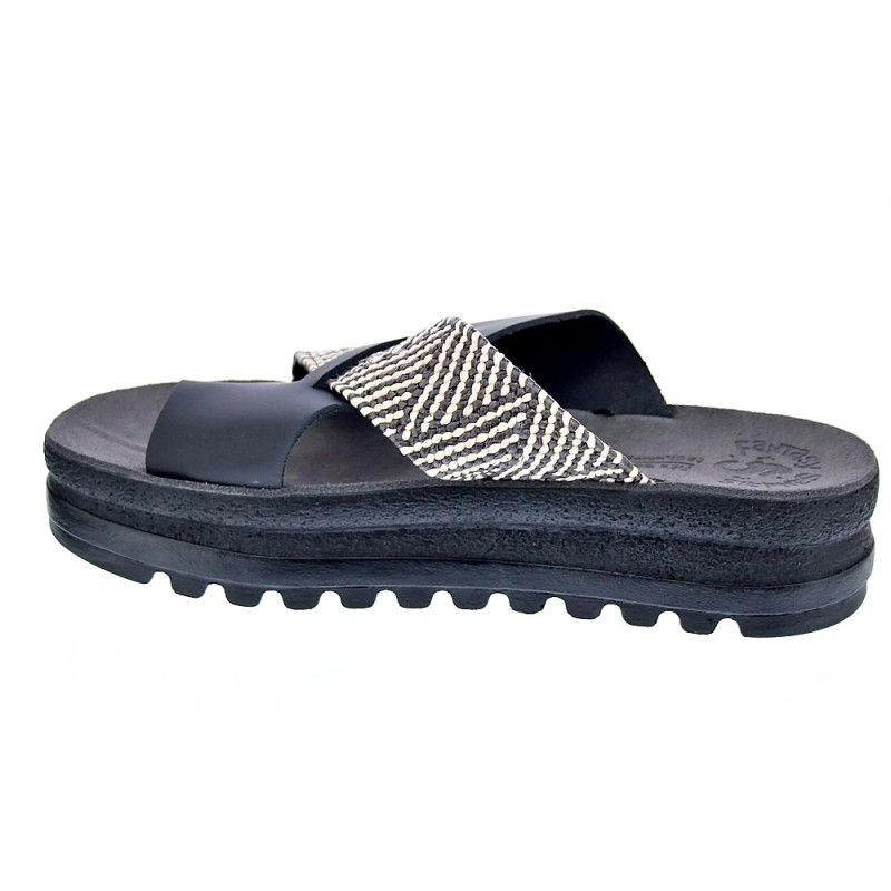 Sandalias Fantasy Sandals zapatos Mujer modelo Sansa Negro 