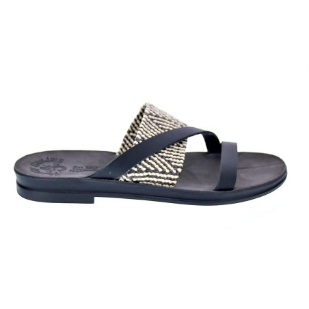 Sandalias Fantasy Sandals zapatos Mujer modelo Andrea Negro 