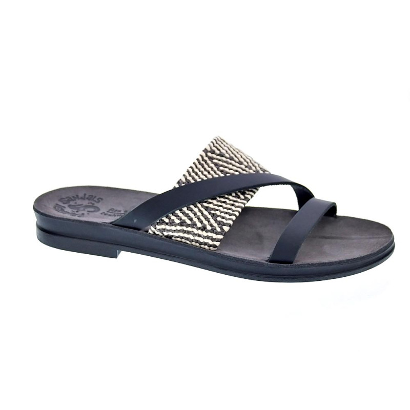 Sandalias Fantasy Sandals zapatos Mujer modelo Andrea Negro 