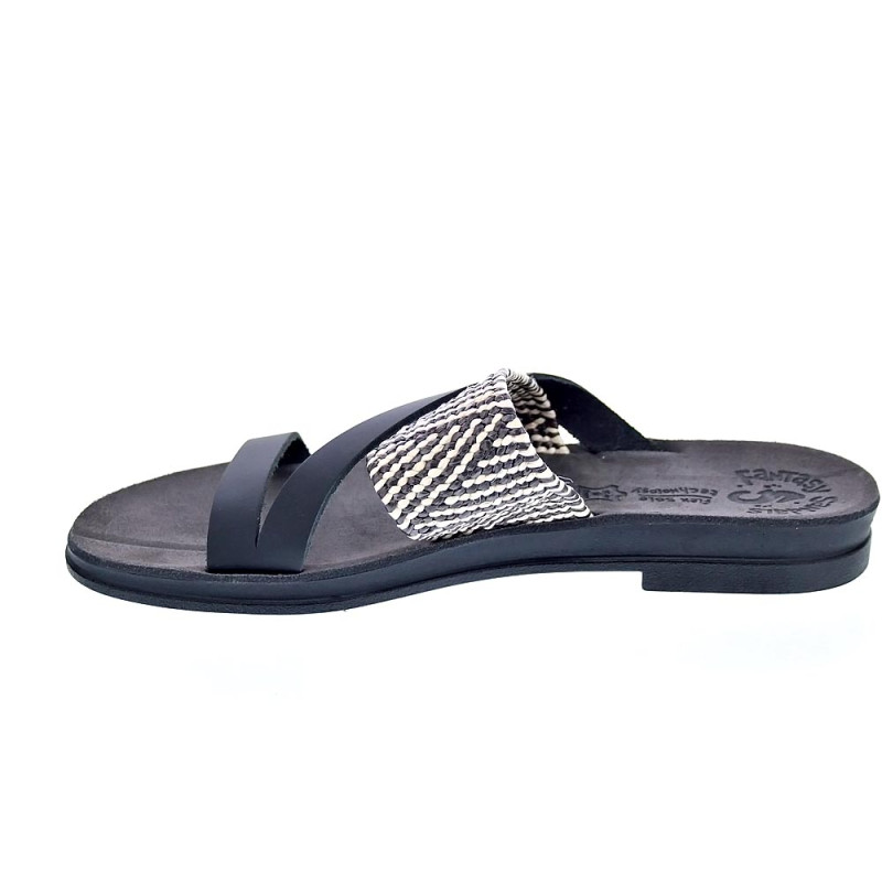 Sandalias Fantasy Sandals zapatos Mujer modelo Andrea Negro 