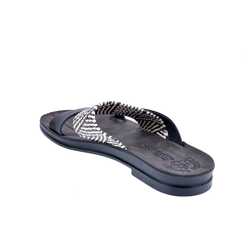 Sandalias Fantasy Sandals zapatos Mujer modelo Andrea Negro 