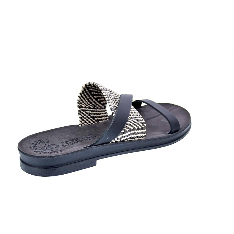 Sandalias Fantasy Sandals zapatos Mujer modelo Andrea Negro 