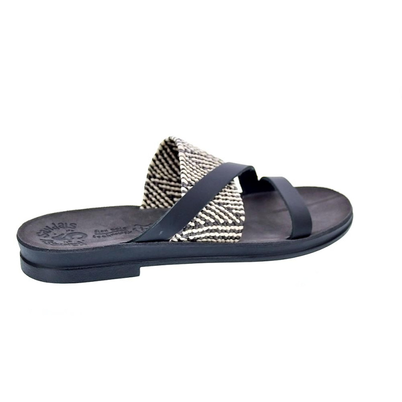Sandalias Fantasy Sandals zapatos Mujer modelo Andrea Negro 