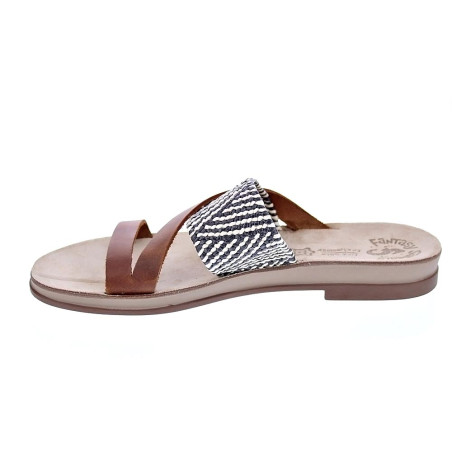 Sandalias Fantasy Sandals zapatos Mujer modelo Andrea Marrón 
