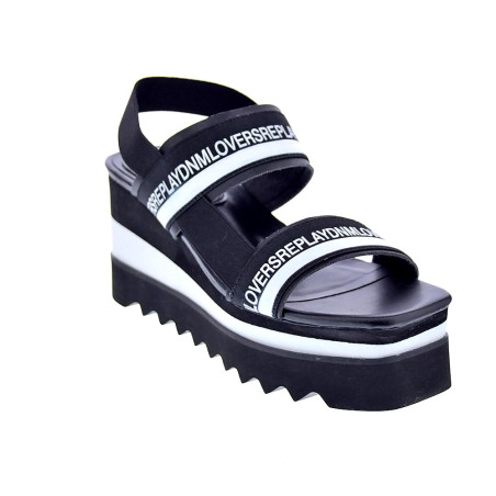 Sandalias Replay zapatos Mujer modelo New Ginger Negro 