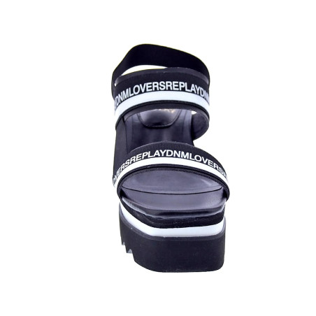 Sandalias Replay zapatos Mujer modelo New Ginger Negro 