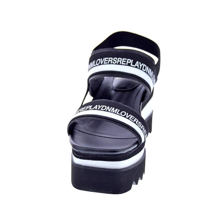 Sandalias Replay zapatos Mujer modelo New Ginger Negro 