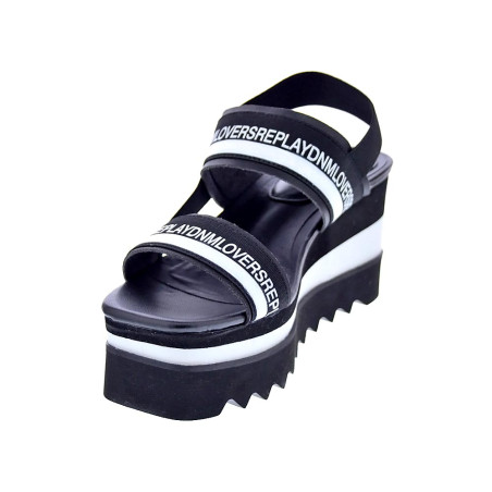 Sandalias Replay zapatos Mujer modelo New Ginger Negro 