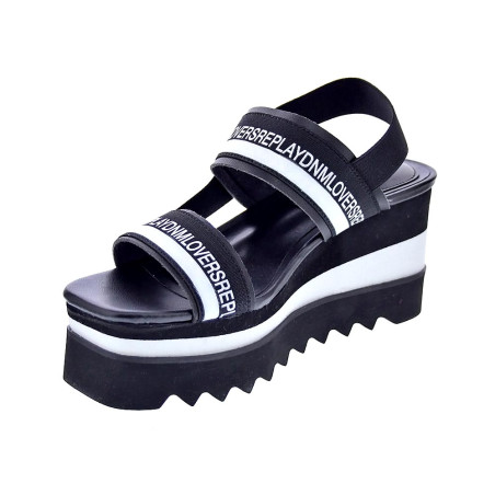 Sandalias Replay zapatos Mujer modelo New Ginger Negro 