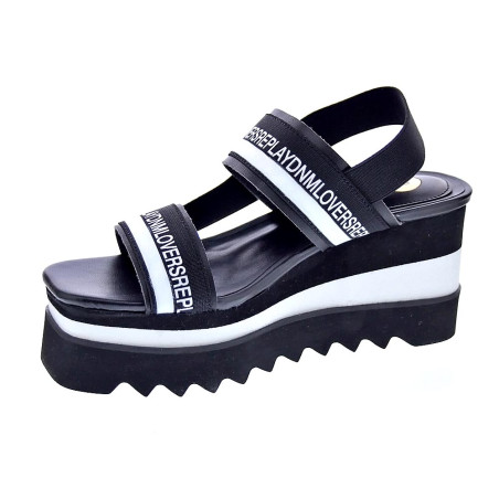 Sandalias Replay zapatos Mujer modelo New Ginger Negro 