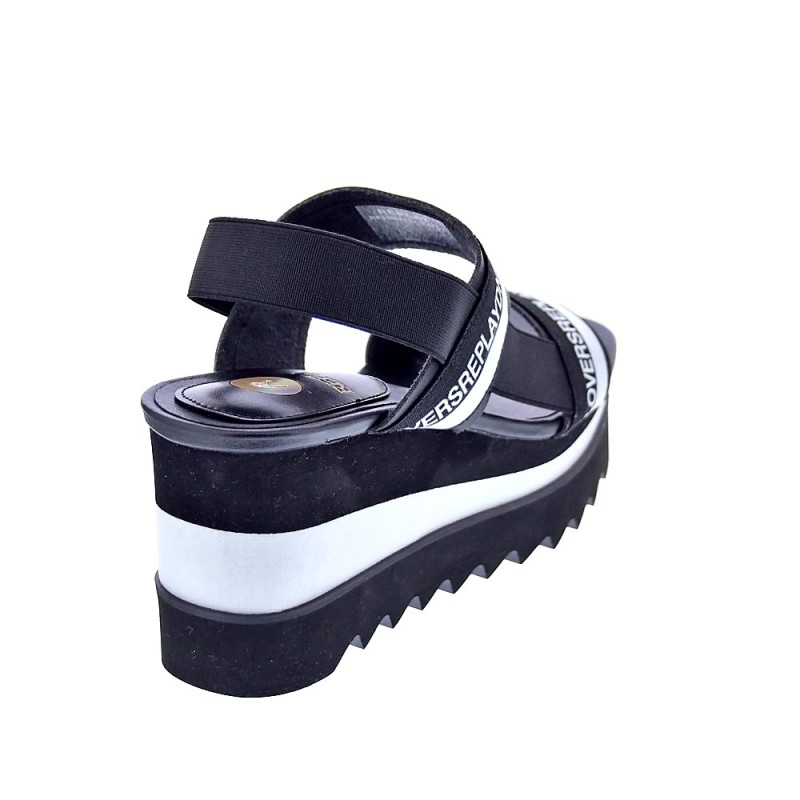Sandalias Replay zapatos Mujer modelo New Ginger Negro 