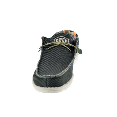 Mocasines Hey Dude zapatos Hombre modelo Wally Sox Verde 