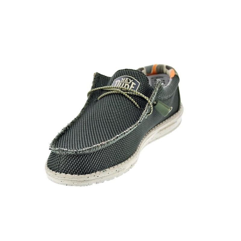 Mocasines Hey Dude zapatos Hombre modelo Wally Sox Verde 