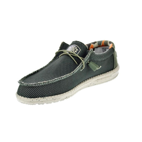 Mocasines Hey Dude zapatos Hombre modelo Wally Sox Verde 