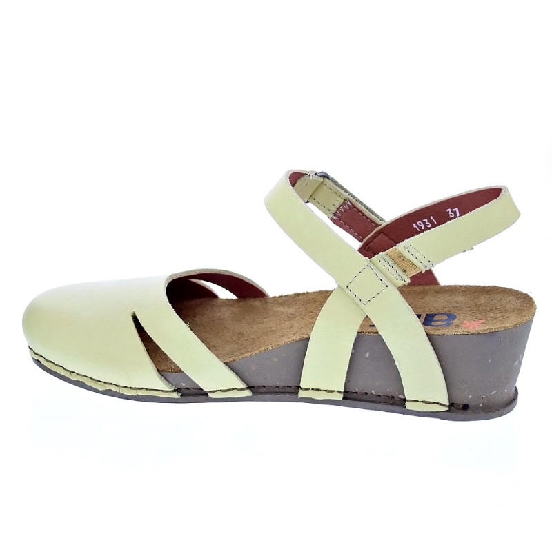 Sandalias Art Company zapatos Mujer modelo I Live Amarillo 