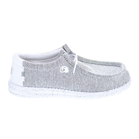 Mocasines Hey Dude zapatos Hombre modelo Wally Sox Gris 
