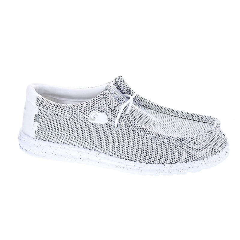Mocasines Hey Dude zapatos Hombre modelo Wally Sox Gris 