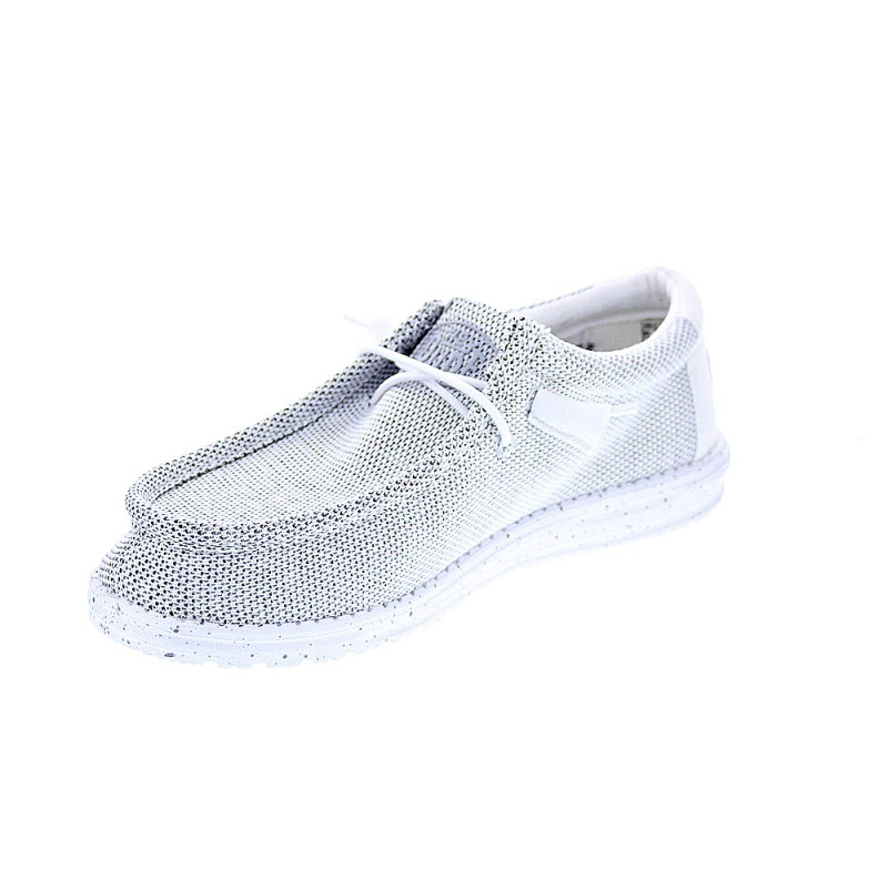 Mocasines Hey Dude zapatos Hombre modelo Wally Sox Gris 