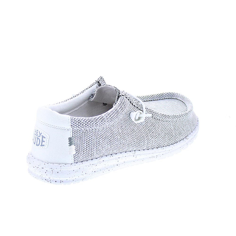 Mocasines Hey Dude zapatos Hombre modelo Wally Sox Gris 