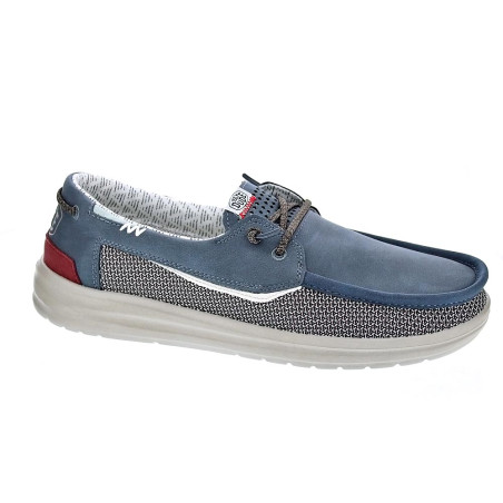 Mocasines Hey Dude zapatos Hombre modelo Welsh Grip Mix Azul 