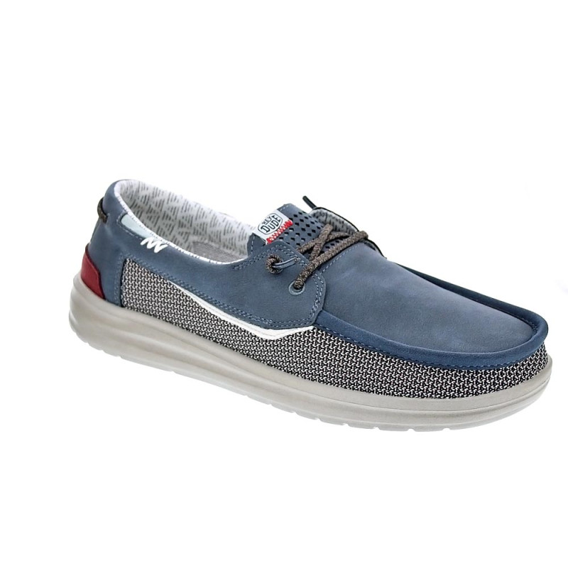 Mocasines Hey Dude zapatos Hombre modelo Welsh Grip Mix Azul 