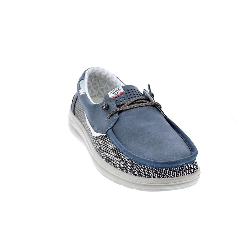 Mocasines Hey Dude zapatos Hombre modelo Welsh Grip Mix Azul 