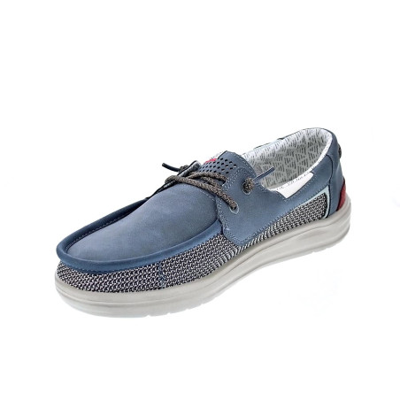Mocasines Hey Dude zapatos Hombre modelo Welsh Grip Mix Azul 
