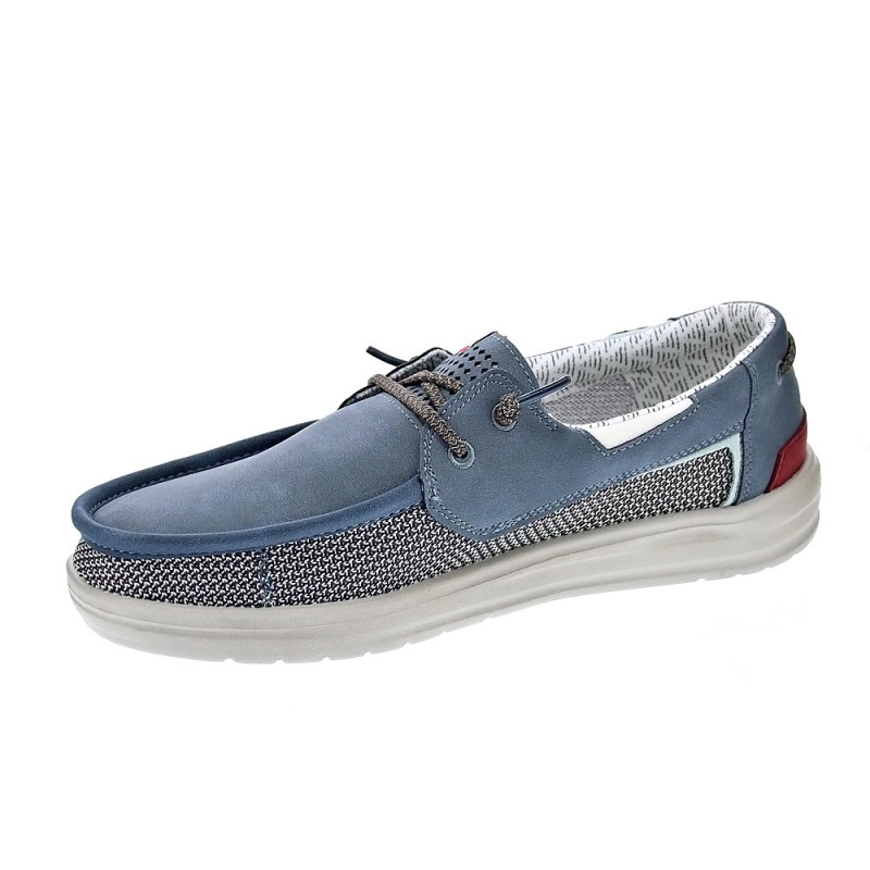 Mocasines Hey Dude zapatos Hombre modelo Welsh Grip Mix Azul 