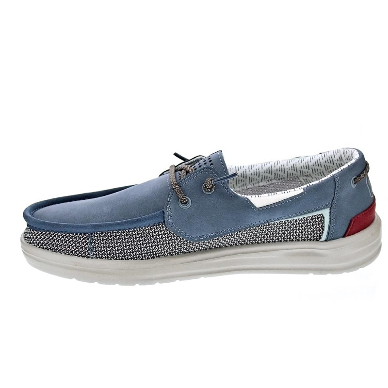 Mocasines Hey Dude zapatos Hombre modelo Welsh Grip Mix Azul 