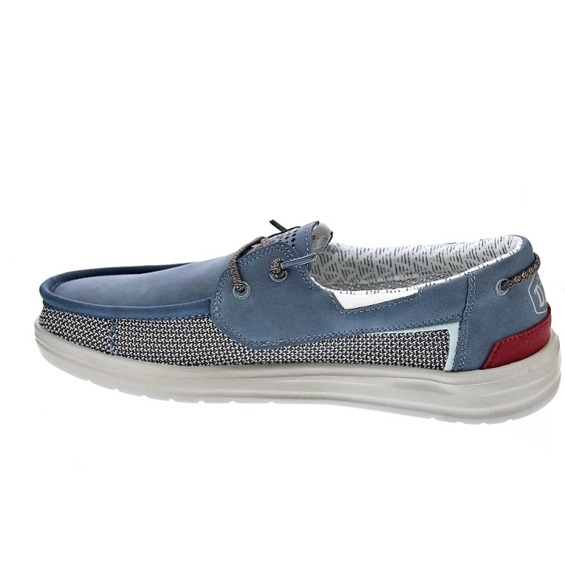 Mocasines Hey Dude zapatos Hombre modelo Welsh Grip Mix Azul 
