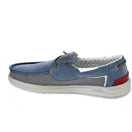 Mocasines Hey Dude zapatos Hombre modelo Welsh Grip Mix Azul 