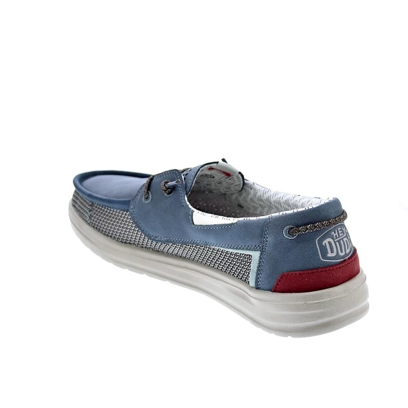 Mocasines Hey Dude zapatos Hombre modelo Welsh Grip Mix Azul 
