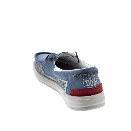Mocasines Hey Dude zapatos Hombre modelo Welsh Grip Mix Azul 