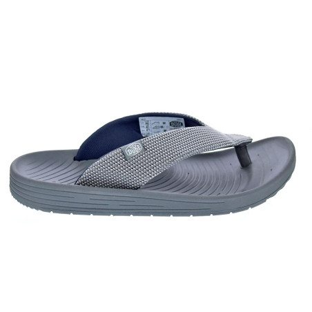 Sandalias Hey Dude zapatos Hombre modelo Milo Gris 