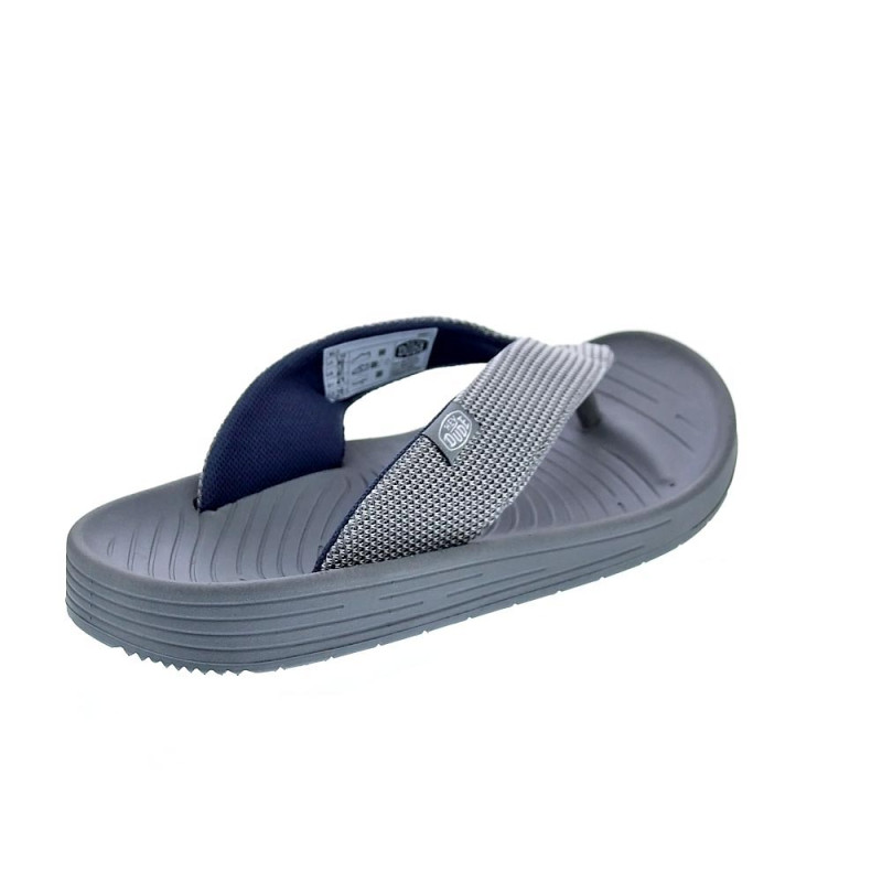 Sandalias Hey Dude zapatos Hombre modelo Milo Gris 