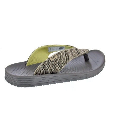 Sandalias Hey Dude zapatos Hombre modelo Milo Marrón 