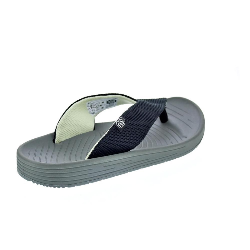 Sandalias Hey Dude zapatos Hombre modelo Milo Negro 