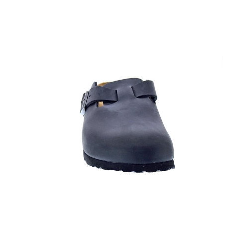 Zuecos Birkenstock zapatos Mujer modelo Boston Negro 